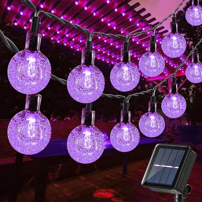 Toodour Solar String Lights Outdoor, 36ft 60 LED Globe String Light by Toodour