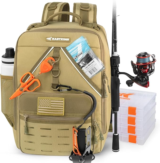 KastKing KarryAll Fishing Tackle Backpack by KastKing