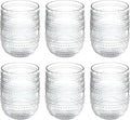 Beaded 15 oz Durable Acrylic Stemless Wine Glasses, Shatter-Resistant and by AbodeHomewares-TheDesignDestinationforTabletopDrinkwareKitchenandPet