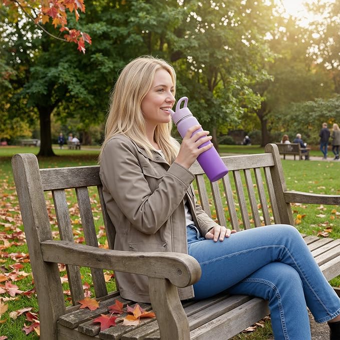 Fijinhom 24oz Insulated Stainless Steel Water Bottle - Image 7