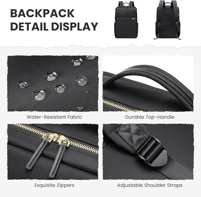 Laptop Backpack for Women, Work Business Traval Computer Backpacks - Image 6