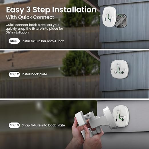 Feit Electric SEC5000/CAM/WIFI Outdoor LED Smart Security Camera - Image 10