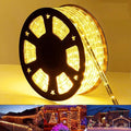 50ft 360 LED Rope Lights Outdoor, Connectable and Flexible Tube Lights by Jnaurb
