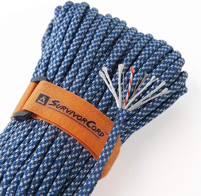 TITAN Survival Patented Paracord 550 - 25ft by SurvivorCord