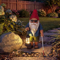 Garden Gnome Outdoor Statue -10.2 inches Outdoor Decor by Snclriao