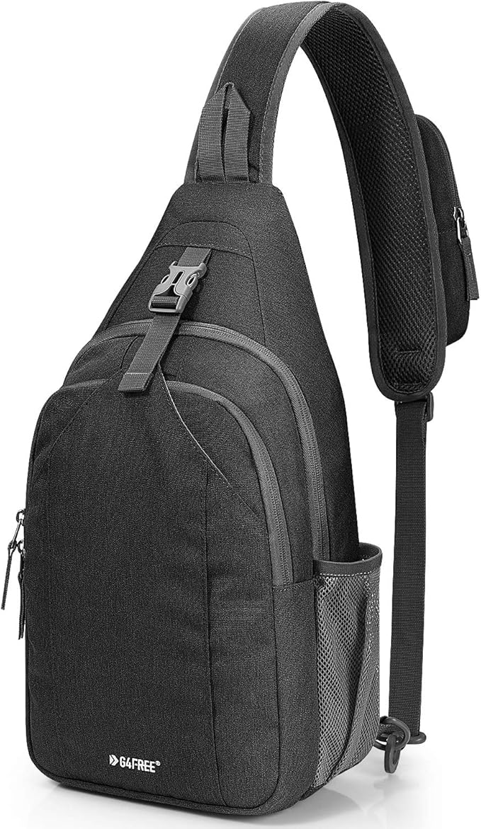 G4Free Sling Bag RFID Blocking Sling Backpack Crossbody Chest Bag Daypack by G4Free