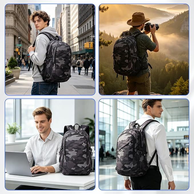 Kono Travel Laptop Backpack - Image 6