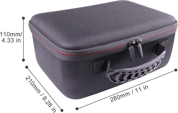 Hard Case with Customizable Foam Insert, 11 x8.26 x4.33 inch Hard Sided - Image 4