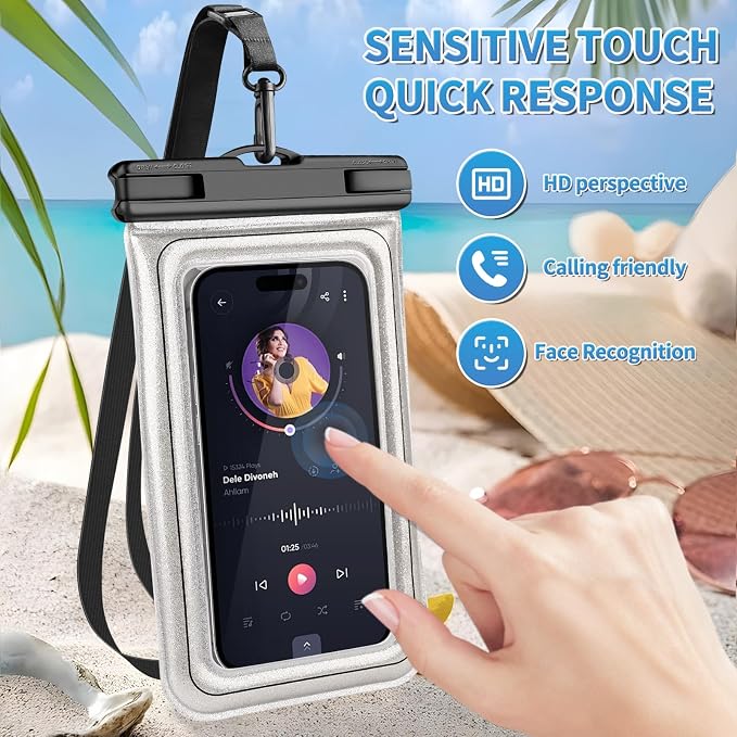 Floating Waterproof Phone Pouch, IPX68 Waterproof Phone Case - Image 4