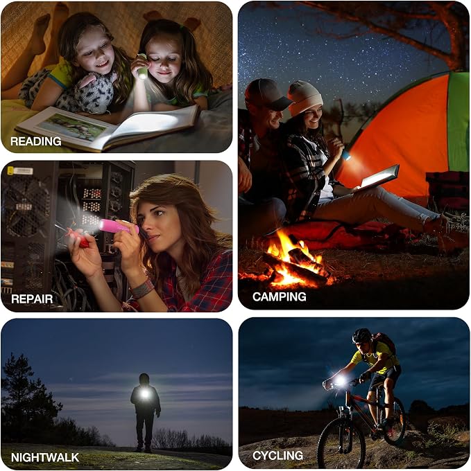 EverBrite Mini Flashlight 3-Pack, Small Flash Lights 9 AAA Batteries Included - Image 7