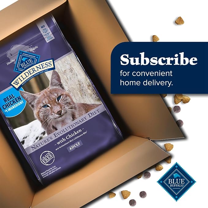 Blue Buffalo Wilderness Natural Adult Dry Cat Food, High-Protein and Grain-Free - Image 11