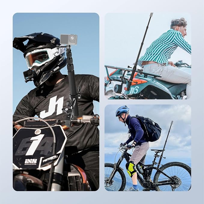 NEEWER Motorcycle Mount Accessories Kit Compatible - Image 7