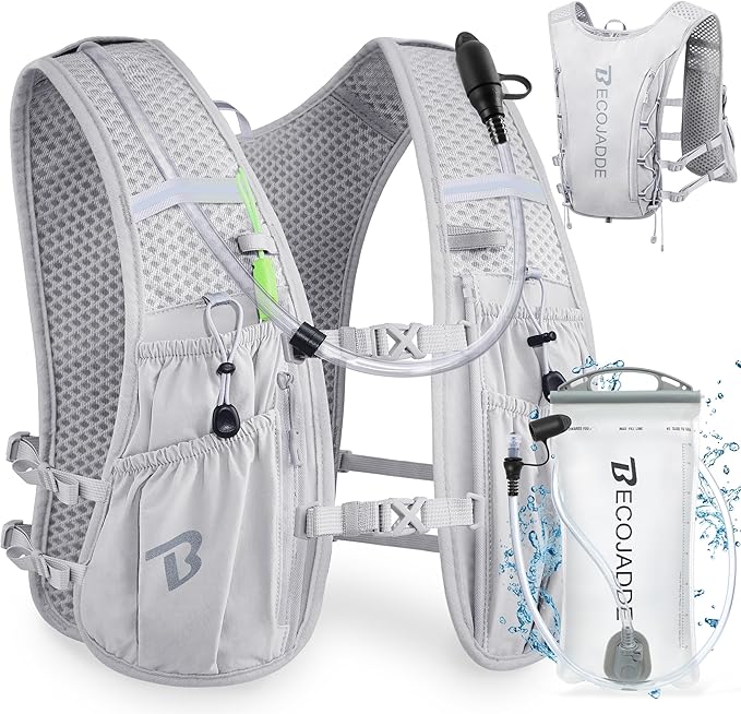 BECOJADDE Running Vest Hydration Backpack by BECOJADDE