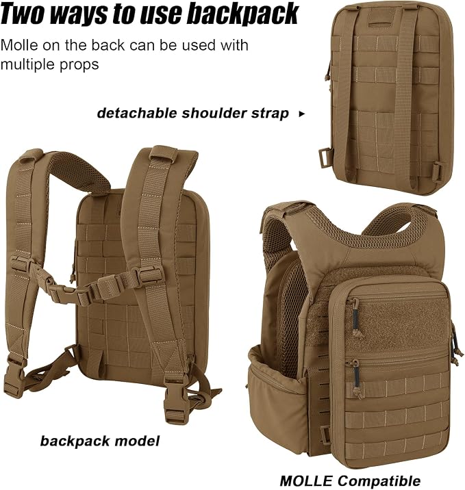 PETAC GEAR Tactical Molle Hydration Pack - Image 2
