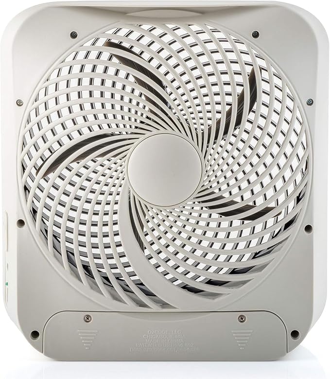 Treva 10-Inch Portable Fan, Powered by Battery and/or AC Adapter - Image 8