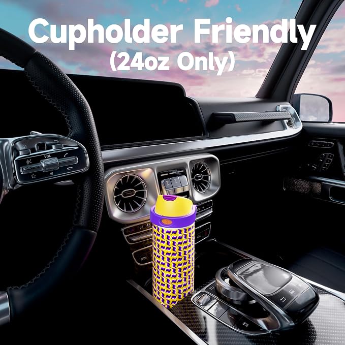 24 oz Insulated Water Bottle - Image 8