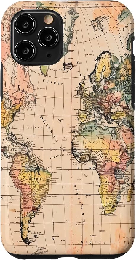 World Map, Old Map of the World Case by Unknown