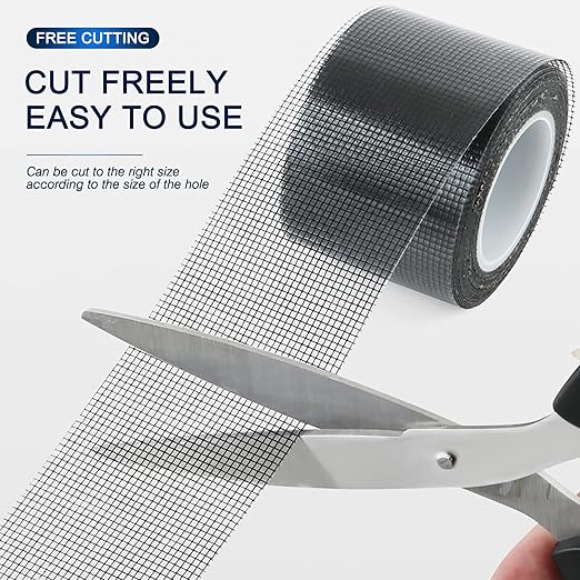 SANKEMU Screen Repair Tape, Extra Wide 16FT, Adhesive & Waterproof, Fiberglass - Image 5