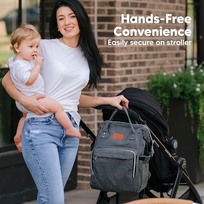 KeaBabies Baby Diaper Bag Backpack - Image 6