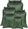 Dry Bags Waterproof Set, 5 Packs Ultralight Waterproof Bags Small Stuff Sack by Ucolofun