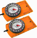 Trekker's Compass Crew Orienteering Compass, Magnetic Navigation Set by Unknown