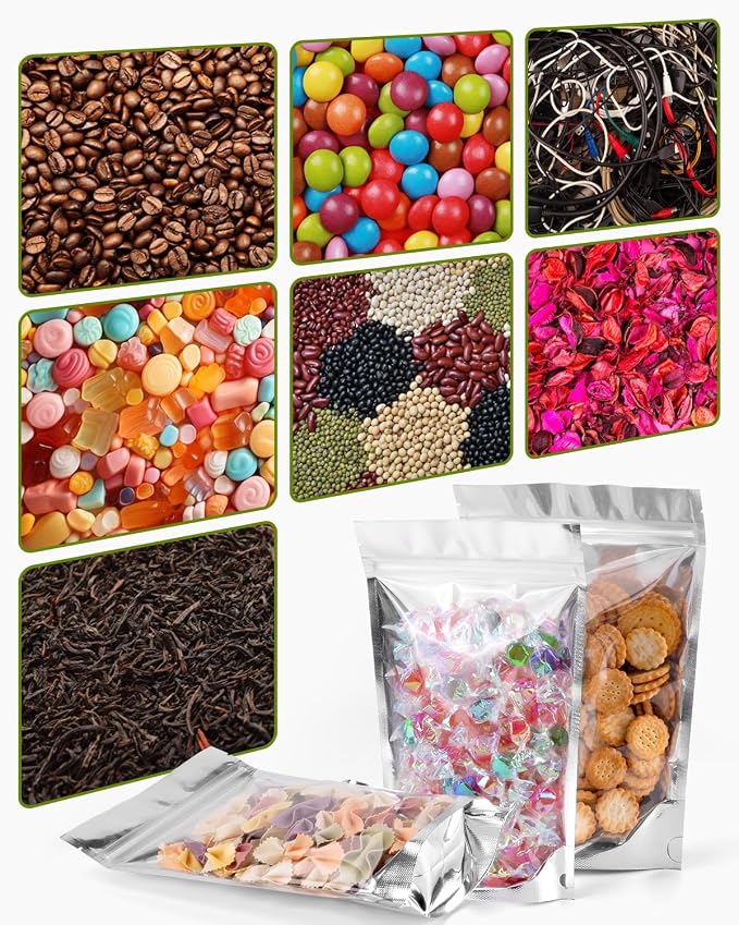 200 Pcs 5"x8" Mylar Bags for Food Storage - Image 7
