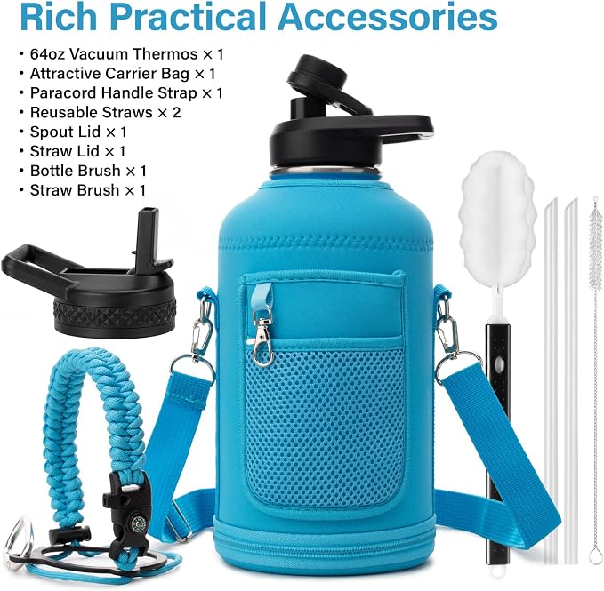 DYSANKY Insulated Water Bottle | Thickened Stainless Steel Vacuum Metal | - Image 2
