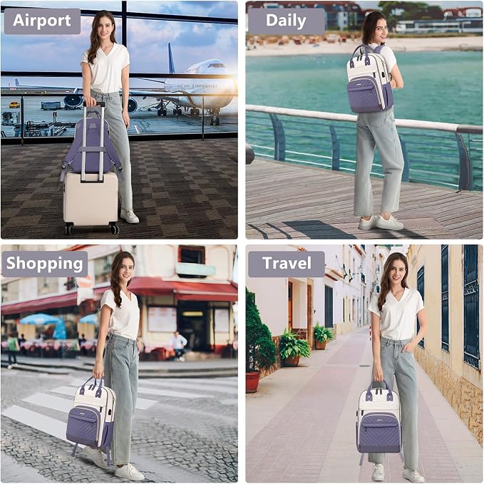Laptop Backpack for Women Work Bag - Image 6
