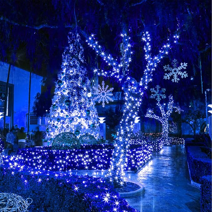 suddus 33ft 100 LED Outdoor String Lights, Led Twinkle Lights - Image 7