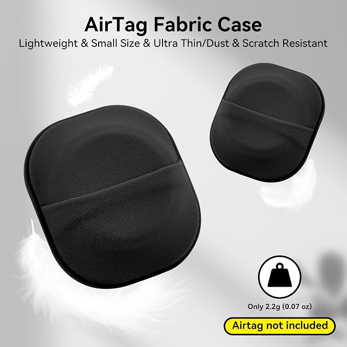 4 Pack for Airtag & Moto Tag Sticker Adhesive Mount, for Apple AirTags 1st & - Image 4