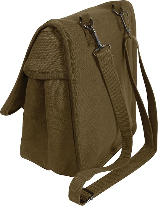 Rothco Canvas Map Case Shoulder Bag – Rugged Crossbody EDC Utility Storage - Image 4