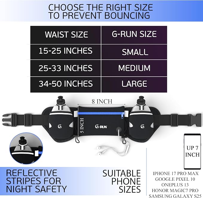 Q-RUN Hydration Running Belt - Image 3