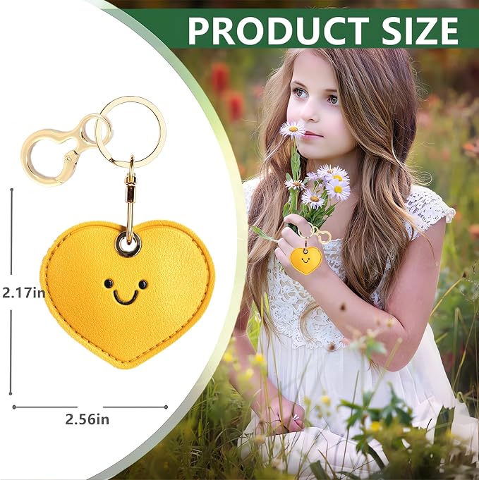 Leather Keychain Holder Case Compatible - Image 2