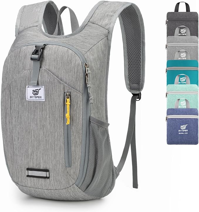 SKYSPER 10L Hiking Backpack Small Foldable Daypack Packable Lightweight Hiking by SKYSPER