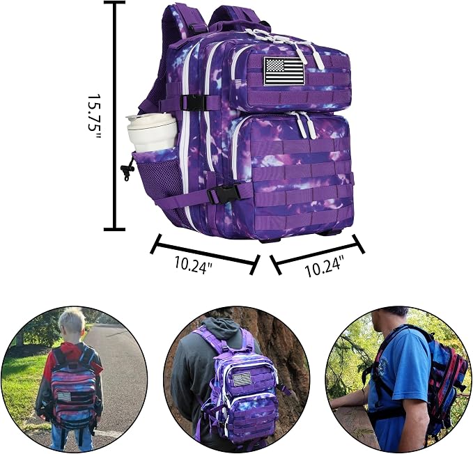 Lovelinks21 25L Tactical Backpack Military Tactical Backpack - Image 2