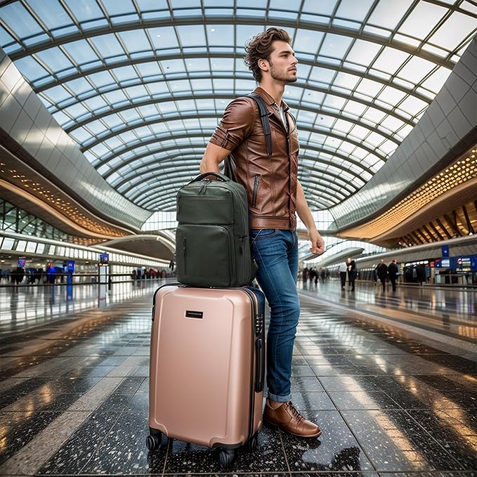 Waterproof Laptop Backpack for Men & Women, Flight Approved Anti-Theft Daypack - Image 6