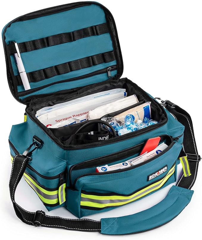 Scherber First Responder Fully-Stocked Professional Essentials EMT/EMS Trauma - Image 3