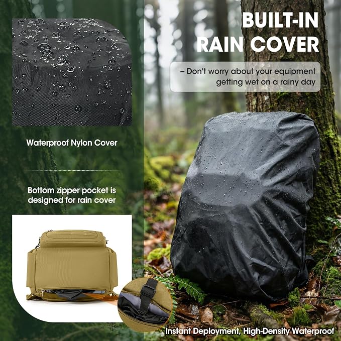 RAINSMORE Tactical Hydration Backpack 18L - Image 5