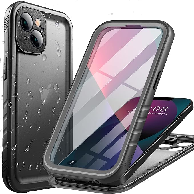 Cozycase Compatible with iPhone 14 Plus Waterproof Case by Cozycase