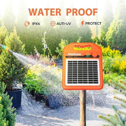 ANDMON MINI400 30 Miles Solar Electric Fence Charger, 0.4 Joule Solar Electric - Image 7