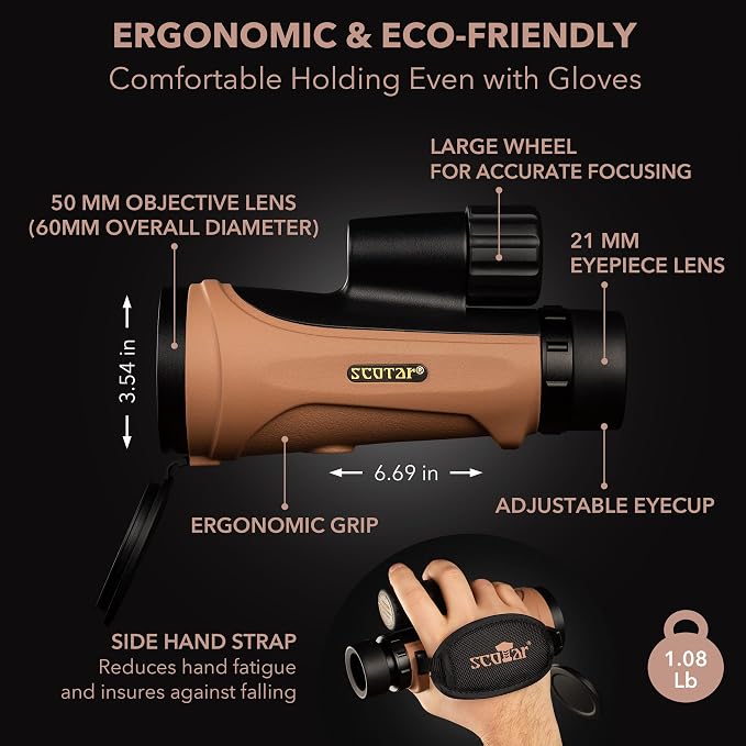 12x50 Monocular Telescope - Image 4