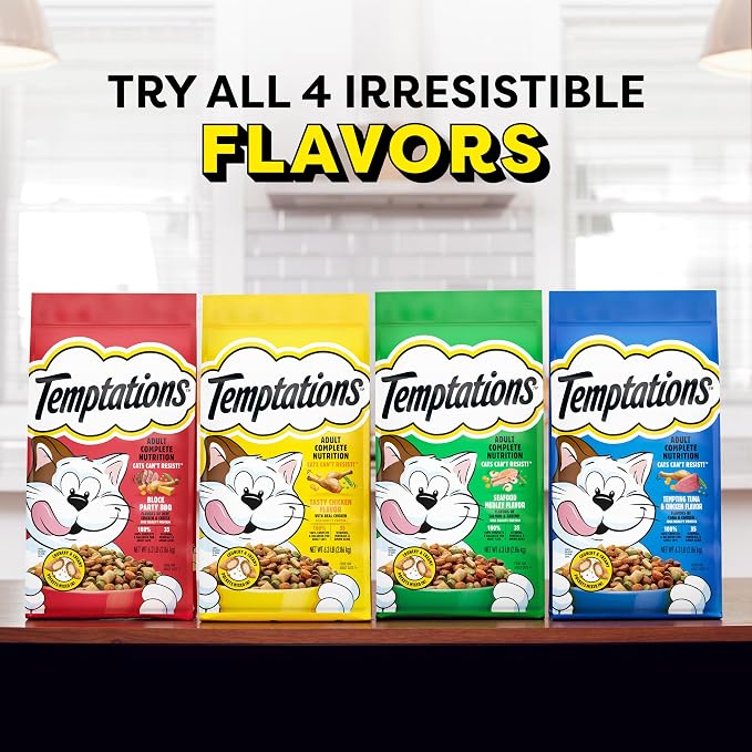 Temptations Tempting Tuna & Chicken Flavor Adult Dry Cat Food, 6.3 lb. Bag - Image 10