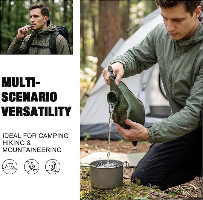 Mardingtop Hydration Bladder, 2.5 Liter Leak Proof Water Bladder, Military - Image 7