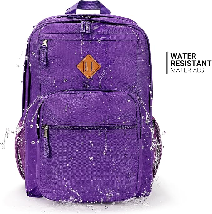 ZORFIN 26L Backpack for College, and Travel: Water Resistant Bookbag - Image 7