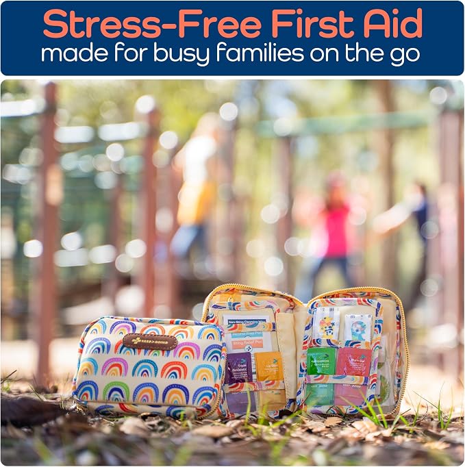 KeepGoing Travel First Aid Kit for Kids – 130 Pc. for Car, Diaper Bag & Backpack - Image 5