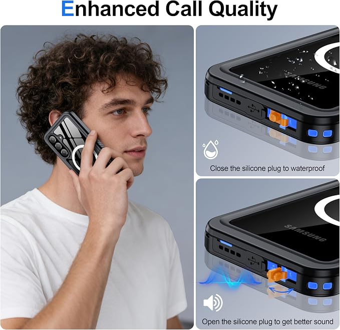 ANTSHARE IP68 Waterproof Case for Samsung Galaxy S26 Plus - Image 6