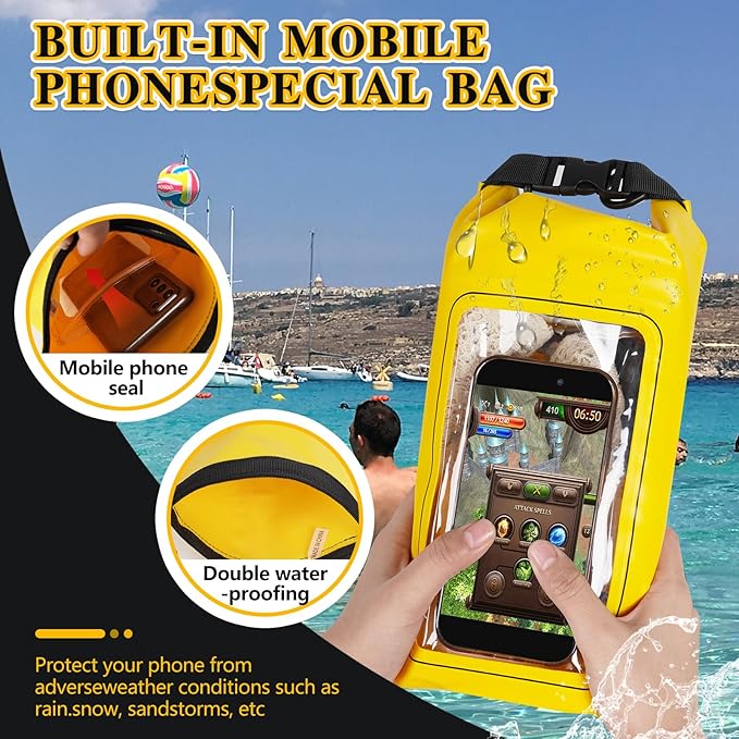 IP68 Waterproof Dry Bag, 2L - Image 4