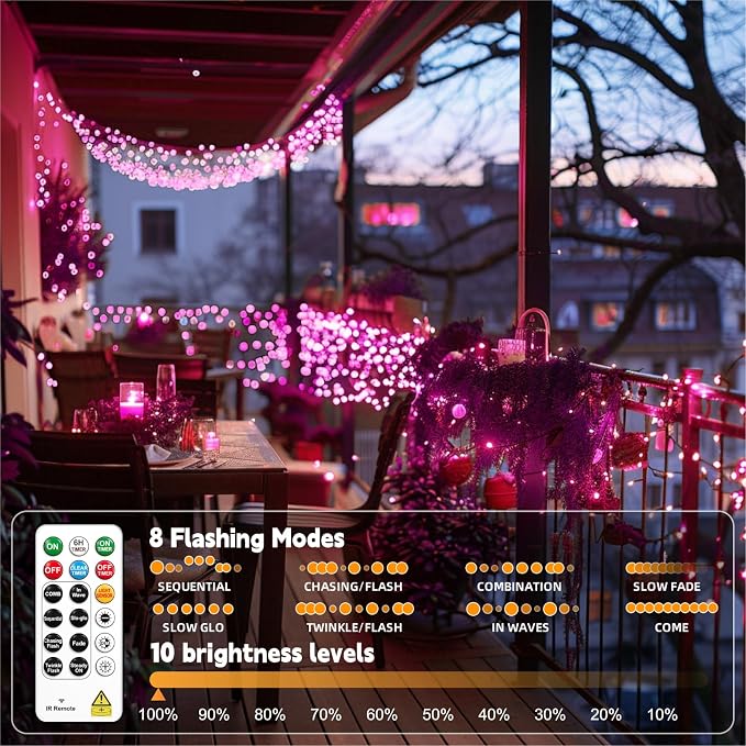 HXWEIYE Rechargeable Fairy Lights - Image 7
