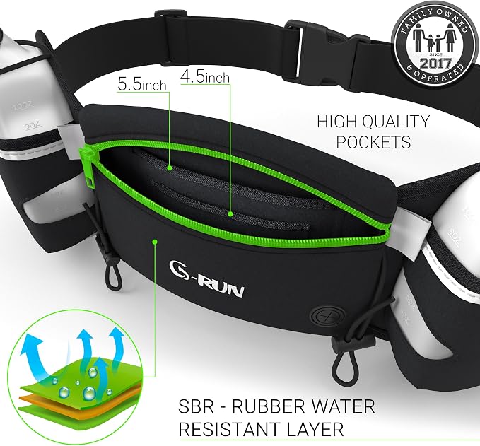 Q-RUN Hydration Running Belt - Image 5