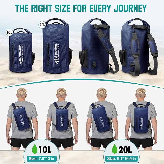 BKNOOU Dry Bag Waterproof Backpack - Image 8